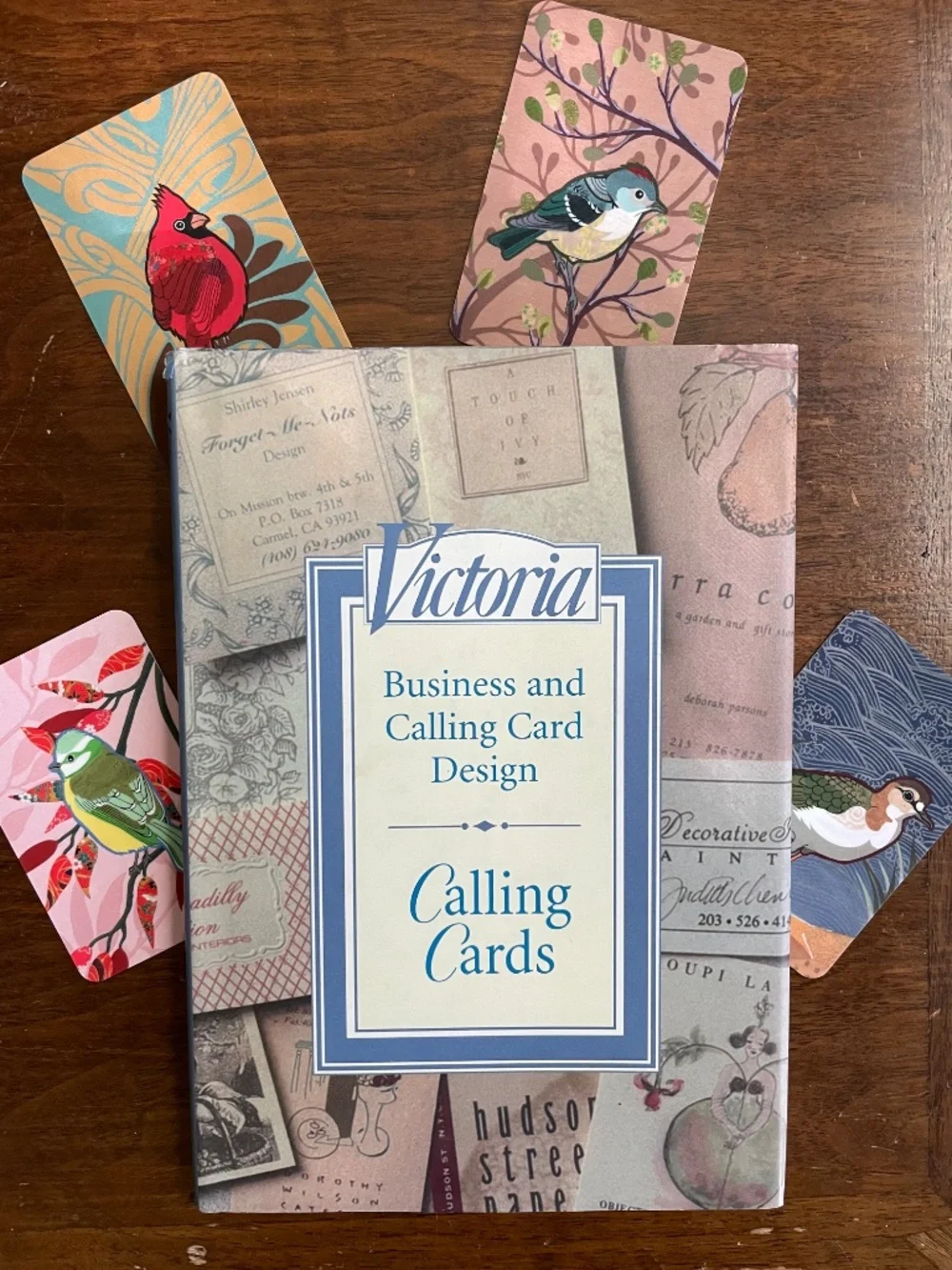 Victoria: Calling Cards - Business and Calling Card Design - Hardbound Book